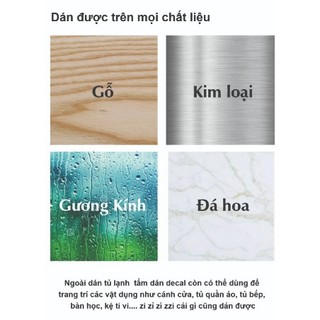 MIẾNG DÁN TỦ LẠNH DECAL 3D CAO CẤP Doraemon 2