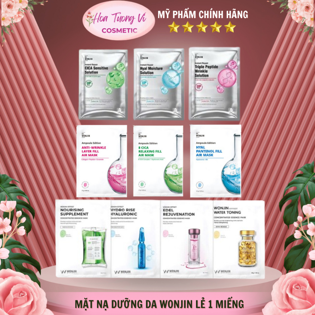 Mặt nạ Wonjin/ Dr.Wonjin Hàn Quốc [ Lẻ 1 miếng ]