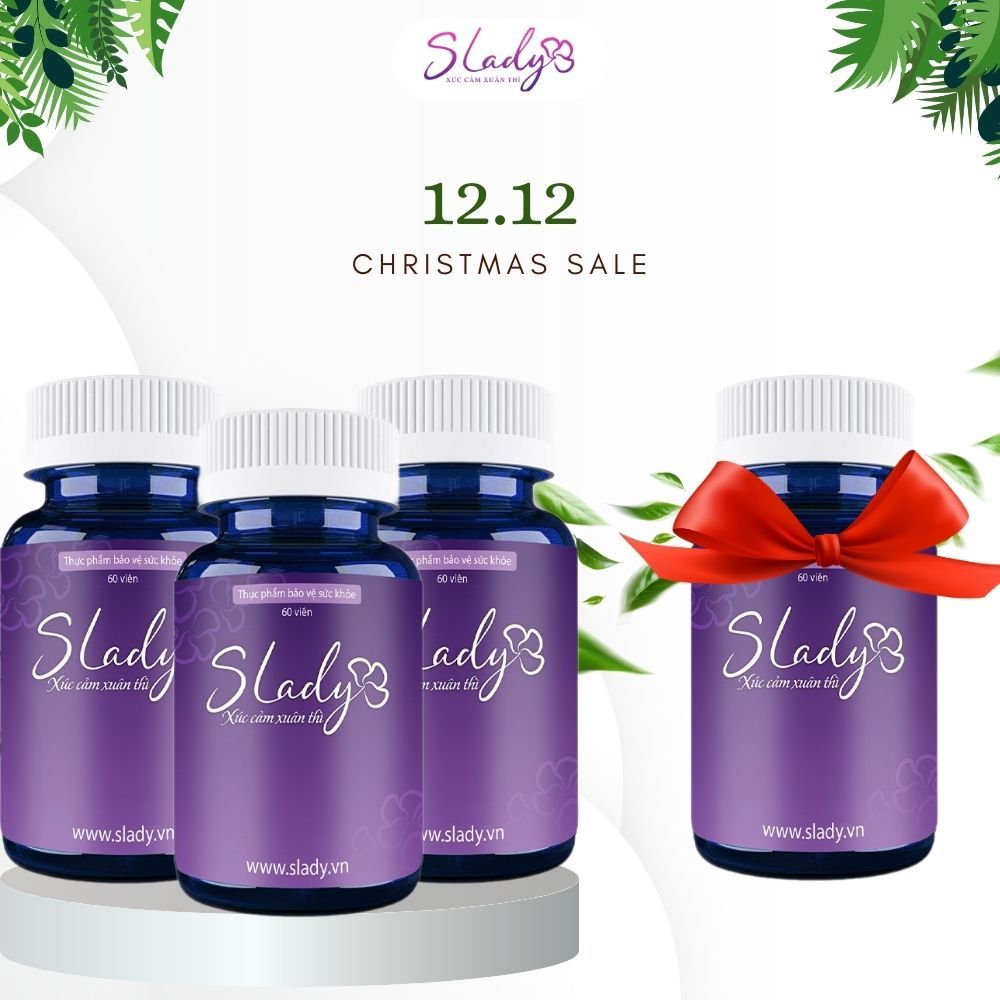 Nội Tiết Tố Nữ Slady Mua 3h + 1h Cải Thiện Nội Tiết Sinh Lý Giảm Khô Hạn Mất Ngủ Nám Tàn Nhang