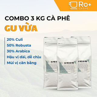 [CÓ GIÁ SỈ] Cà phê Gu Vừa Nguyên Chất Rang Mộc - Cafe Pha Phin Pha Máy - Vị đắng đậm, ngọt chua thanh- Coffee -Roplus