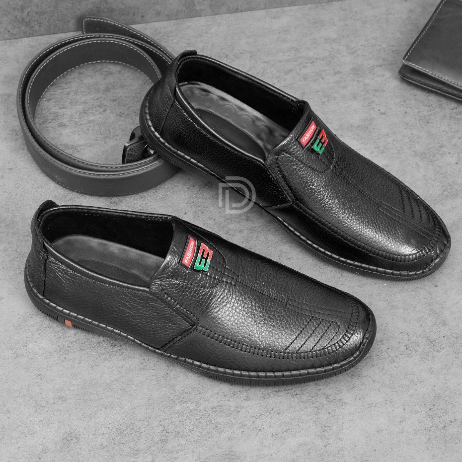 Giày Da Nam Trung Niên Da Bò Thật Đế Cao 4 cm Thích Hợp Cho Đi Chơi Đi Làm Dự Tiệc Hàng Cao Cấp G 76 bảo hành 1 năm