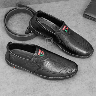 Giày Da Nam Trung Niên Da Bò Thật Đế Cao 4 cm Thích Hợp Cho Đi Chơi Đi Làm Dự Tiệc Hàng Cao Cấp G 76 bảo hành 1 năm