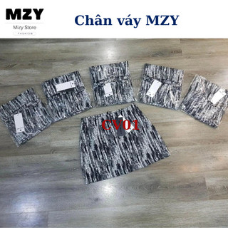 Váy màu loang MZY - CV01 (có quần bên trong màu đen mặc an toàn, phối nhiều kiểu. Chất liệu cao cấp.
