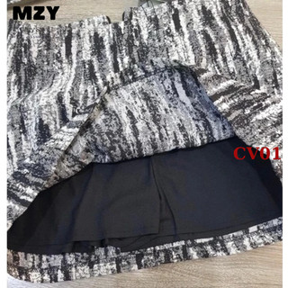 Váy màu loang MZY - CV01 (có quần bên trong màu đen mặc an toàn, phối nhiều kiểu. Chất liệu cao cấp.