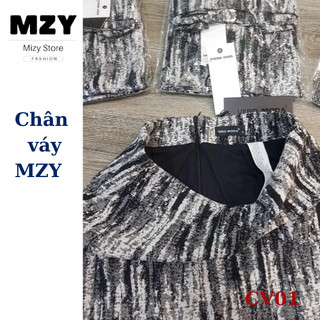 Váy màu loang MZY - CV01 (có quần bên trong màu đen mặc an toàn, phối nhiều kiểu. Chất liệu cao cấp.