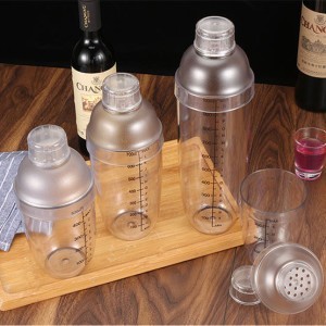 Bình lắc Shaker nhựa 500ML