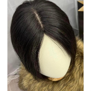 Tóc mái che hói nữ 4D mini loại nhỏ SHOP TÓC ANH QUÂN,Tóc mái giả làm từ tóc thật loại nhỏ nhìn siêu thật