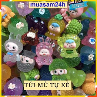  Combo 50 - 100 Túi Mù  Kẹo Mù Bí Mật Chứa Con Vật Đồ Vật Túi Ngẫu Nhiên 
