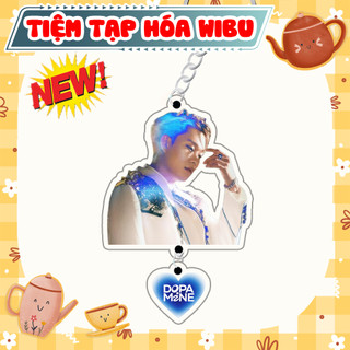 Móc Khoá Keychain Acrylic Dương Domic Dopamine Fans 2 Mảnh Mất Kết Nối Tràn Bộ Nhớ Album Debut Tiệm Tạp Hóa Wibu