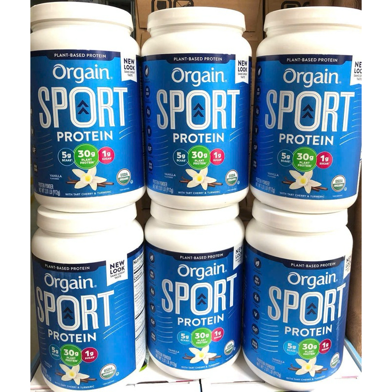Bột protein Orgain Sport Protein vani 912g