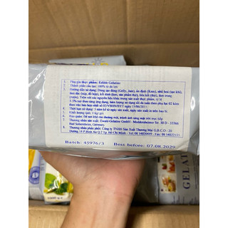 Bột Gelatin Túi 1kg