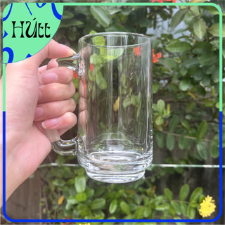 Ly Bia Thuỷ Tinh Dạng Trơn Cỡ Vừa 380ML Nhập Khẩu Thái Lan UG-315
