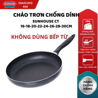 Chảo chống dính bếp ga Sunhouse 26cm, chảo Sunhouse