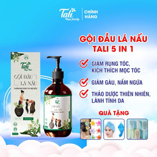 Dầu gội LÁ NẤU TALI giúp giảm rụng tóc, mọc tóc nhanh, giảm gàu, nấm, ngứa tặng kèm sữa tắm