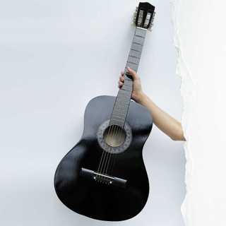 Đàn Guitar Woim Dáng D GU07 Màu Đen