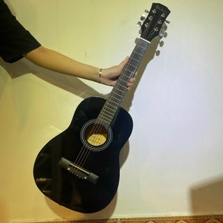 Đàn Guitar Woim Dáng D GU07 Màu Đen