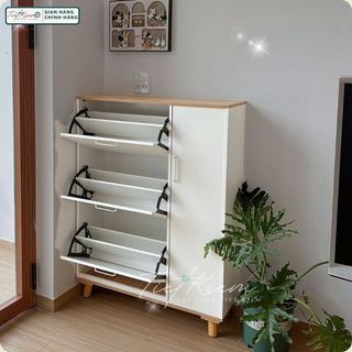 Tủ giày siêu mỏng thông minh N90cm TU.GIAY.01