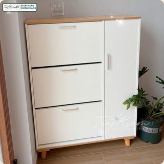 Tủ giày siêu mỏng thông minh N90cm TU.GIAY.01