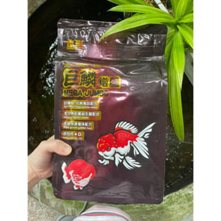  Thức ăn Cám Mega Jumbo đạm 45% thức ăn quốc dân dành cho cá vàng bơm size body - Hạt chìm 1kg 