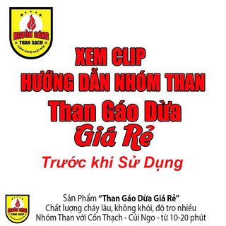 Than gáo dừa (5kg) loại phổ thông