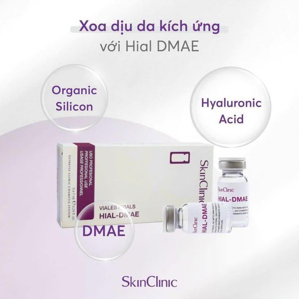 Tinh Chất SkinClinic HIAL-DMAE 1 Lọ 7ml - Giúp Săn Chắc da, Giảm chảy xệ