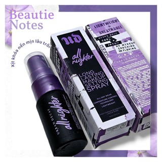   SẴN HỎA TỐC-mua 2 giảm nhiều  Xịt khóa nền da dầu Urban Decay 15ml 