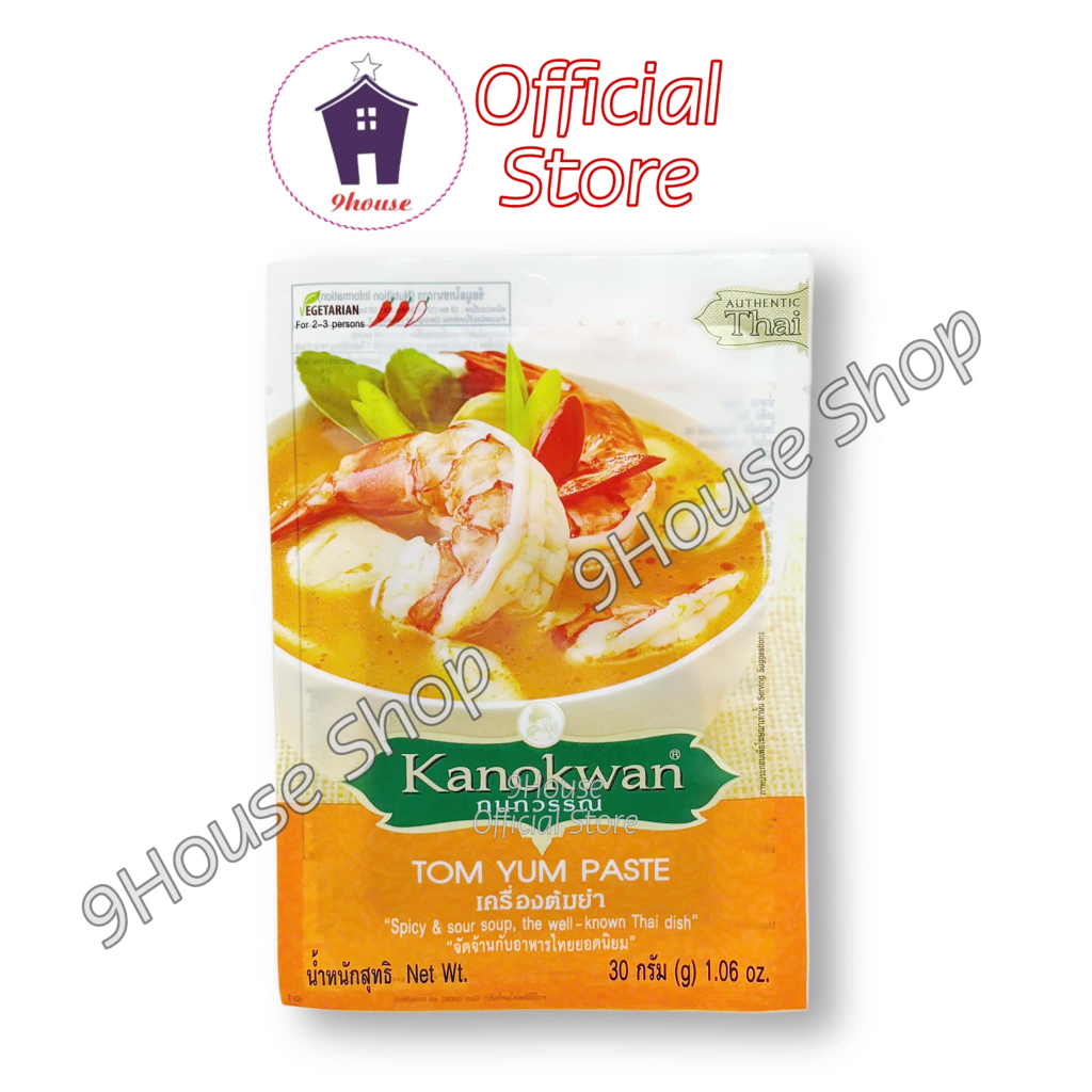 01 Gói Gia Vị Tom Yum Kanokwan Tom Yum Paste Thái Lan 30gram