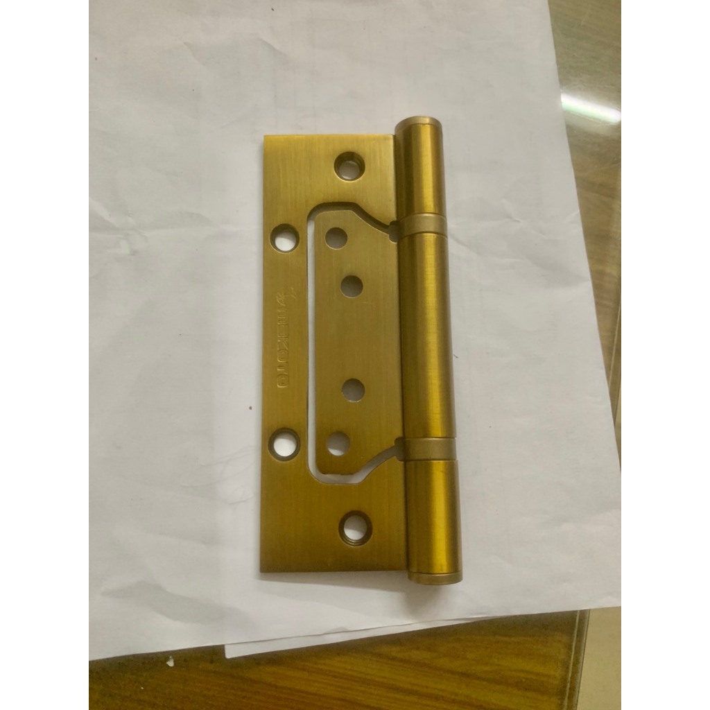 bản lề âm dương inox mạ đồng và inox