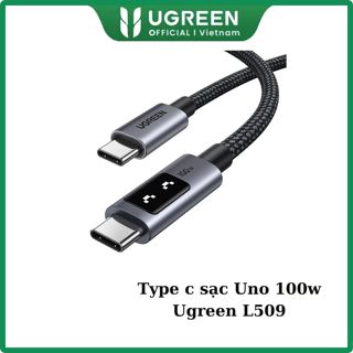 Cáp sạc Type C Uno 100W dài 1m 2m 3m Ugreen 35501 35512 35513 L509