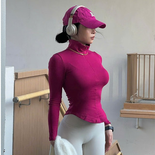 Áo Thể Thao Tập Gym Yoga Pickleball Nữ Dài Tay , Ôm Body Thời Trang Thỏa Mái BEYOURSPORT