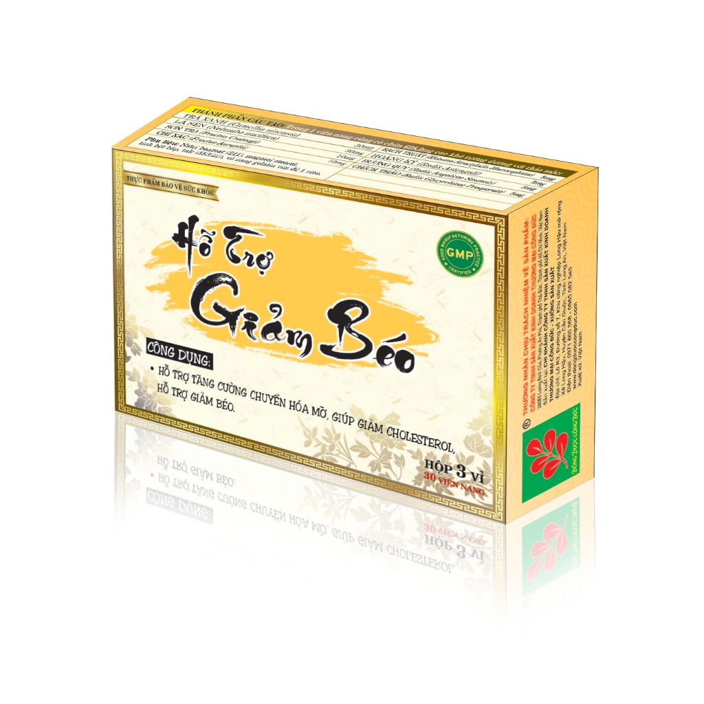 HỖ TRỢ GIẢM BÉO (Hỗ trợ tăng cường chuyển hóa mỡ, giúp giảm cholesterol) - Lương y Nguyễn Công Đức