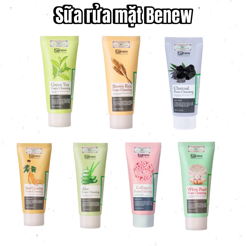 Sữa rửa mặt Benew Hàn Quốc 100ml
