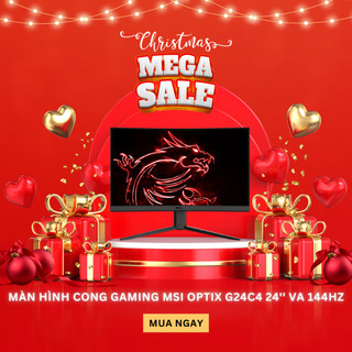 Màn hình máy tính cong msi optix g24c4 23.6inch fhd 180hz - hàng chính hãng