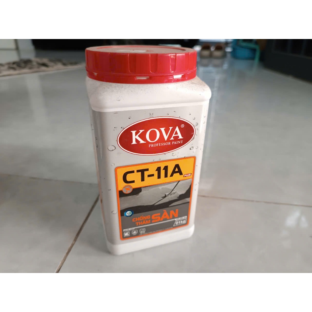 Chống Thấm Sàn Kova CT 11A 1kg và 5kg