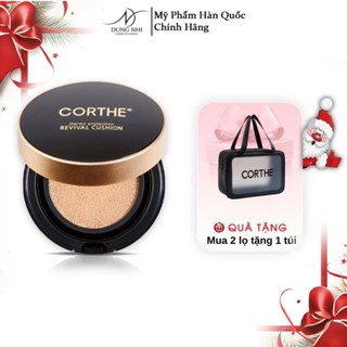 Phấn che khuyết điểm Corthe Dermo Protection Revival Cushion tone 21 Natural SPF50+ PA+++ [Hàng Công Ty]