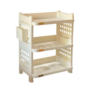 [Choice] Kệ úp bát, trạn bát nhựa Việt Nhật NH153 3 tầng cao cấp chịu lực tốt kèm ống đũa