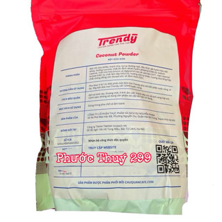 Bột cốt dừa non Trendy gói 1 kg [Date mới]