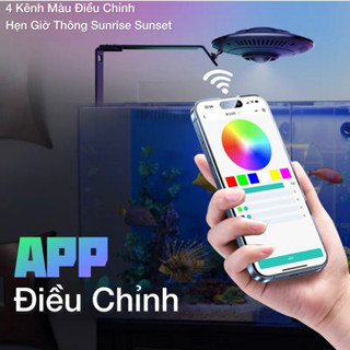 Đèn Thủy Sinh HJKJ UFO  - Đèn Led Chuyên Cho Hồ Thủy Sinh,Biotop