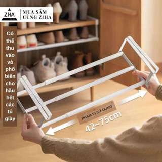  Kệ Giày Gắn Dưới Tủ Di Động Khay Đựng Đồ Thu Gọn Linh Hoạt Tăng Gấp Đôi Không Gian Lưu Trữ 