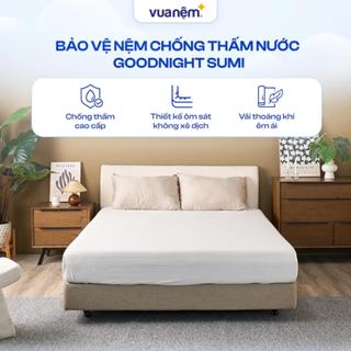Ga Chống Thấm Vua Nệm Goodnight Sumi, Ga Giường Chống Thấm Phủ TPU Kháng Nước, Tăng Tuổi Thọ Nệm Của Bạn