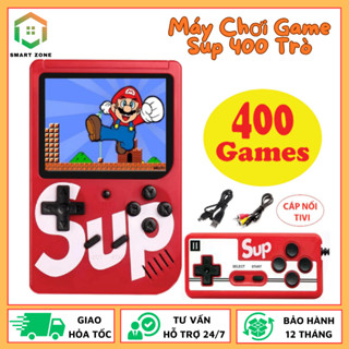 Máy Chơi Game SUP 400 trò chơi [TẶNG KÈM TAY CHƠI GAME],SUP400 Cầm Tay G1 Plus 400 In 1 - HƠN 400 TRÒ CHƠI