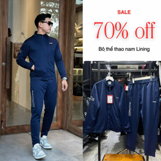 Bộ thể thao nam lining thu đông, Bộ quần áo nỉ nam mùa đông cao cấp, tổng hợp các mẫu đẹp nhất 2024