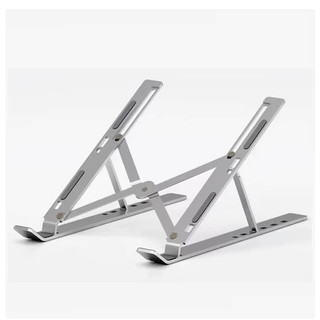  Giá đỡ laptop macbook ipad làm bằng hợp kim nhôm điều chỉnh độ cao đế tản nhiệt kê laptop giá đỡ máy tính tiện dụng 