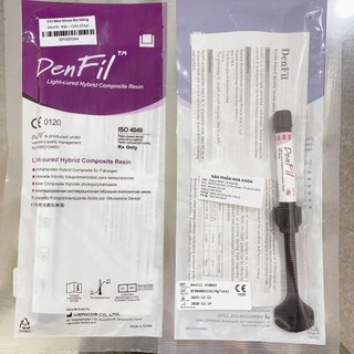 Composite Hàn Quốc đặc Denfil 4g -Composite trám răng(tuýp 4g)