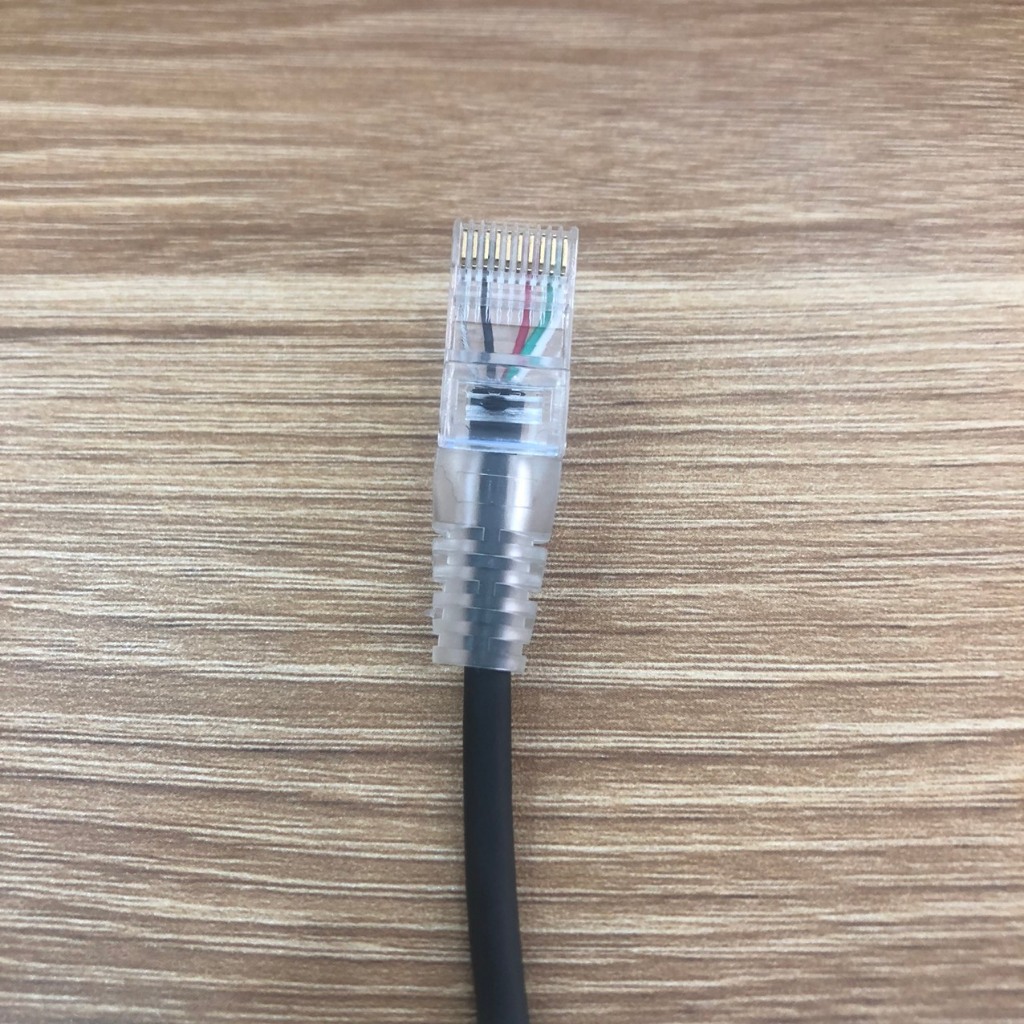 Cáp Máy quét mã vạch Metrologic Cable PR-0803 55235B-N-3 USB Type A to RJ45 10 Pin dài 1.8M