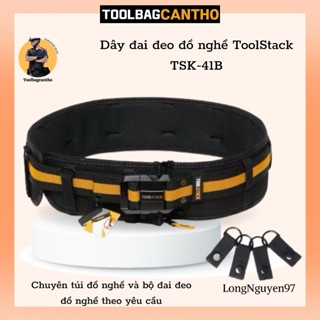 Dây đai đeo đồ nghề ToolStack TSK-41B khóa bấm nhựa