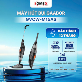 Máy Hút Bụi Cầm Tay 2 In1 Gaabor GVCW-M15AS Lực Hút Siêu Mạnh 16000PA Tháo Lắp Tiện Lợi