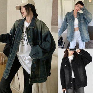 Áo khoác jean nam nữ form rộng MIAA chất liệu dày dặn , áo bò form rộng nhiều màu đủ size phong cách trẻ trung năng động