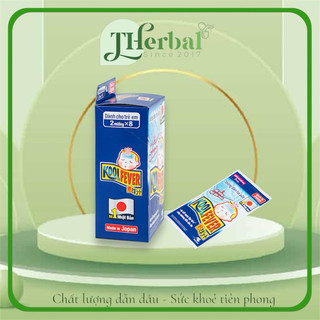 [CHÍNH HÃNG] Miếng dán hạ sốt Kool fever (1 gói 2 miếng)
