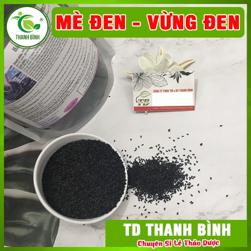 Mè Đen_Vừng Đen 100g - Thảo Dược Uy Tín